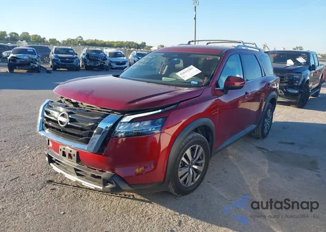 2023 Nissan Pathfinder Sl 4Wd z USA, uszkodzony, nr VIN 5N1DR3CC8PC222806